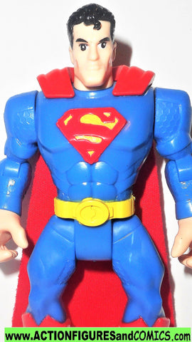 DC Heroes World SUPERMAN 6 inch fisher price justice league super friends