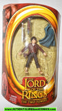 Lord of the Rings FRODO ELVEN CLOAKED toy biz complete hobbit moc