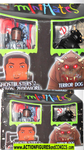 minimates Ghostbusters WINSTON vs TERROR DOG II 2 moc