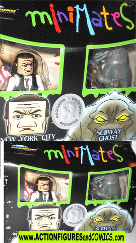minimates Ghostbusters NY City MAYOR SUBWAY GHOST moc