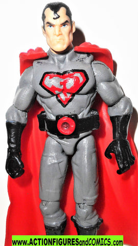 dc universe SUPERMAN 4 inch CUSTOM Red Son elseworlds direct