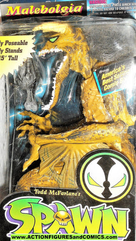 Spawn MALEBOLGIA original 1995 series 2 todd mcfarlane toys moc 000