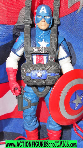 marvel universe CAPTAIN AMERICA aerial infiltration mission 2011 avengers