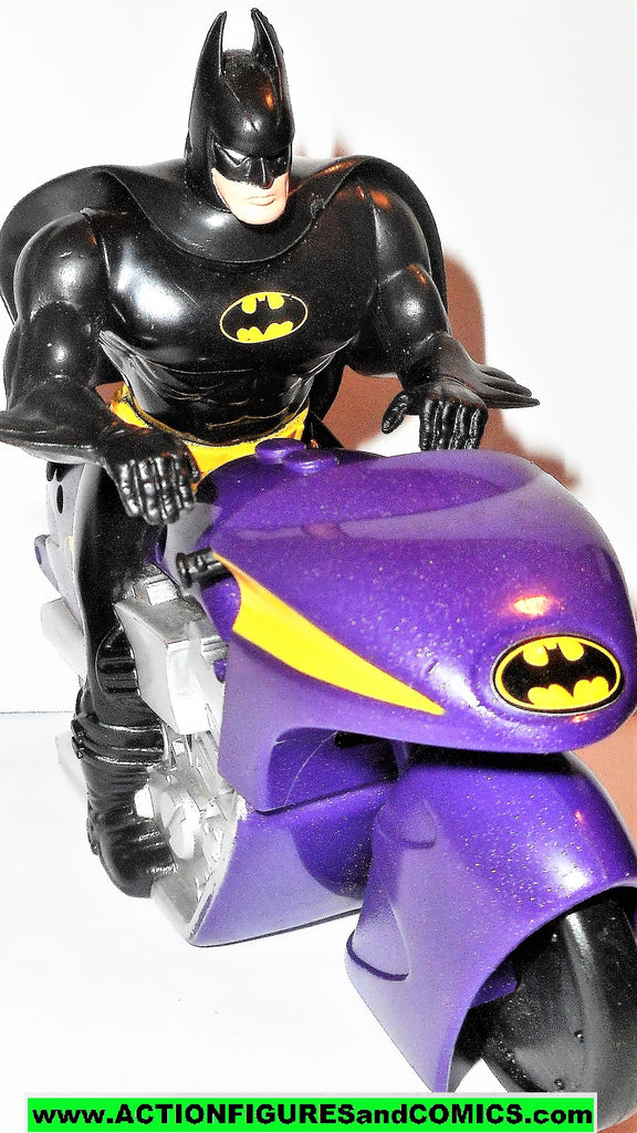 BATMAN Legends of Batman BATCYCLE motorcycle cycle complete 1995 ...