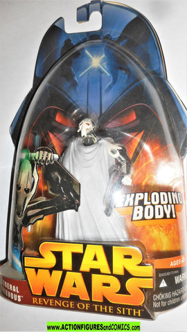 General Grievous Exploding star wars action figures GENERAL GRIEVOUS 36 2005 rots exploding moc ...