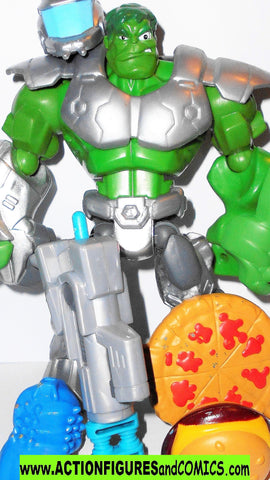 Marvel Super Hero Mashers HULK smash fist a-bomb space armor universe