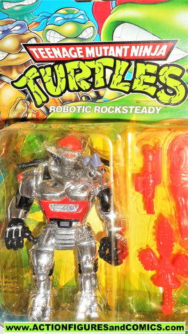 teenage mutant ninja turtles ROCKSTEADY ROBOTIC 1993 vintage playmates toys mib moc mip tmnt #712