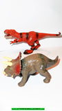 Jurassic Park TRICERATOPS vs TYRANNOSAURUS REX dino battlers hasbro