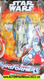 Transformers Star Wars JANGO FETT slave 1 prisoner ship boba mib moc