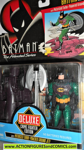 BATMAN animated series GROUND ASSAULT BATMAN deluxe 1993 kenner moc