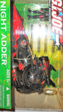 Gi joe NIGHT ADDER & Wild Weasel pilot 2004 valor vs venom mib moc