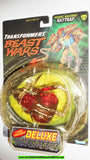 Transformers beast wars RATTRAP RED chrome paint transmetals 1997 TM moc 000