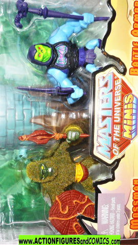 masters of the universe minis MOSSMAN Battle armor SKELETOR he-man classics moc