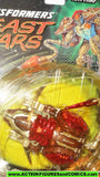 Transformers beast wars RATTRAP RED chrome paint transmetals 1997 TM moc 000