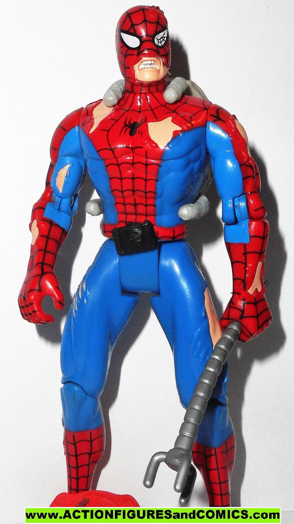 Spiderman the Animated series BATTLE RAVAGED SPIDERMAN 1995 complete