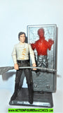 star wars action figures HAN SOLO CARBONITE 2006 Saga 002 collection