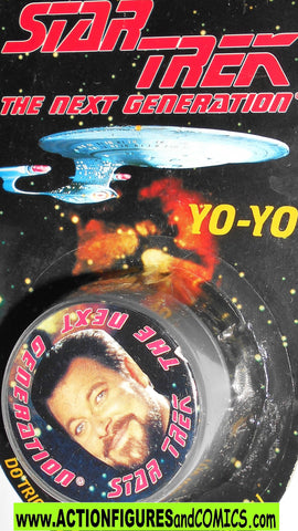 Star Trek COMMANDER RIKER YO-YO the next generation spectrastar moc