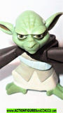 star wars action figures YODA clone wars animated 2003