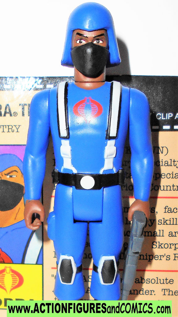 G.I.Joe ReAction Super7 – Cobra Trooper Version Peau Blanche – Figurine Neuve