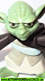 star wars action figures YODA clone wars animated 2003