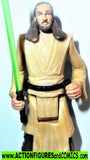 star wars action figures QUI GON JINN 2.5 inch MINI tatooine 1999
