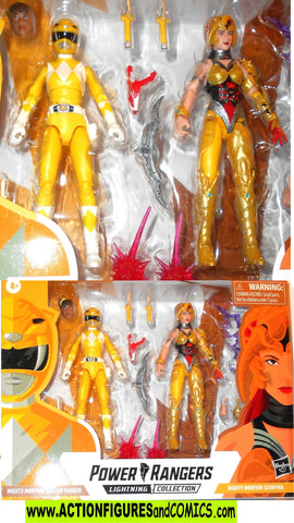 Power Rangers YELLOW RANGER SCORPINA lightning legacy moc mib