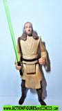 star wars action figures QUI GON JINN 2.5 inch MINI tatooine 1999