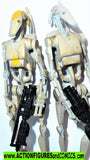 star wars action figures OOM-9 & BATTLE DROID  30th anniversary