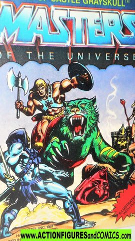Masters of the Universe KING of CASTLE GRAYSKULL vintage He-man mini comic
