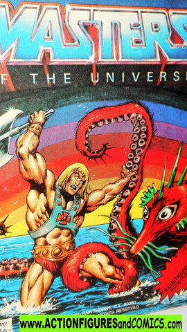 Masters of the Universe VENGEANCE of SKELETOR vintage He-man mini comic