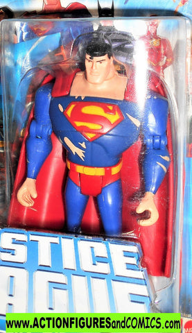justice league unlimited SUPERMAN battle damage suit dc universe animated moc