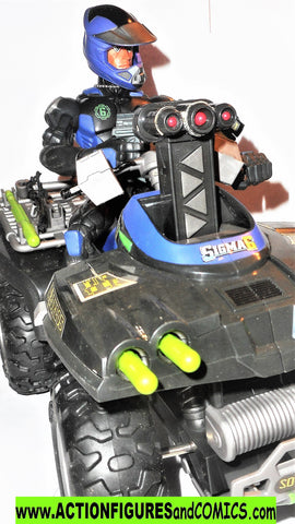 Gi joe DUKE Night Ranger QUAD ATV sigma 6 six 8 inch 100% complete
