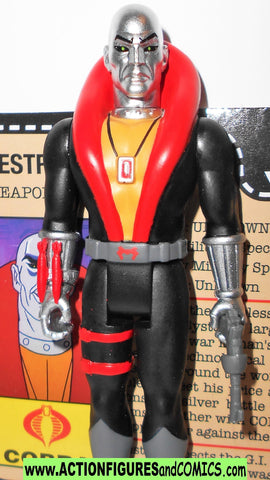 gi joe DESTRO 2021 Reaction figures super7 cartoon animated