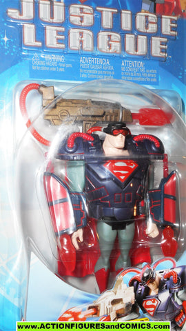 justice league unlimited SUPERMAN mega armor 2003 dc universe jlu moc
