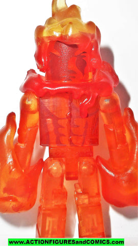 minimates HUMAN TORCH INVADERS 2008 sdcc fantastic four marvel universe 4