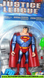 justice league unlimited SUPERMAN VS KRYPTOBOT cyber trakkers 2003 dc universe jlu moc