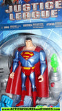 justice league unlimited SUPERMAN VS KRYPTOBOT cyber trakkers 2003 dc universe jlu moc