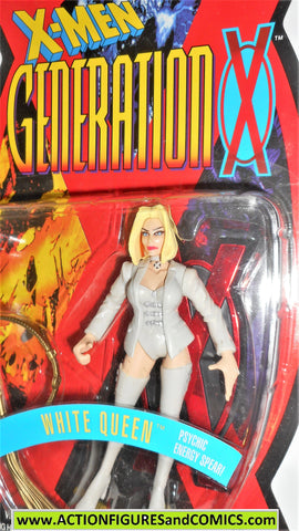 X-MEN X-Force toy biz WHITE QUEEN emma frost Generation X 1995 moc