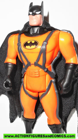 batman animated series SKY DIVE BATMAN orange jumpsuit w CAPE kenner