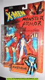 X-MEN X-Force toy biz MYSTIQUE monster armor 1997 marvel universe moc