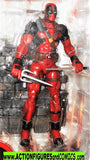 marvel select DEADPOOL 2015 7 inch x-men X-force red black moc