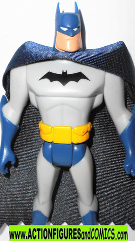 batman animated series BATMAN Blue suit cloth cape 2002 mattel