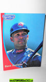 Starting Lineup DAVE JUSTICE 1998 Cleveland Indians baseball sports