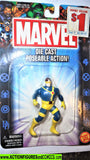 Marvel die cast CYCLOPS die cast poseable metals x-men 1995 toybiz universe moc
