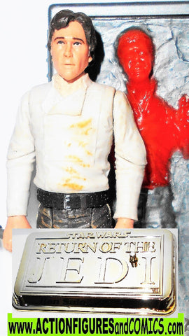 star wars action figures HAN SOLO CARBONITE 2006 ugh Saga 002 collection