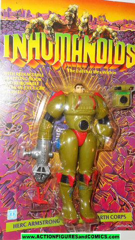 Inhumanoids HERC ARMSTRONG 1986 hasbro toys action figure 1985 1987 monster moc
