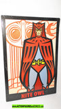 dc universe classics NITE OWL Watchmen large TRADING CARD 7x4.75
