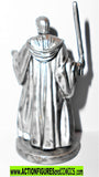 star wars action figures OBI WAN KENOBI 2006 1.5 inch silver pewter pvc