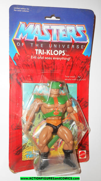 Masters of the Universe TRI KLOPS vintage commemorative he-man motu ac ...