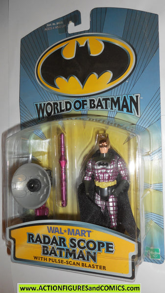 BATMAN world of RADAR SCOPE BATMAN 1999 walmart hasbro moc ...